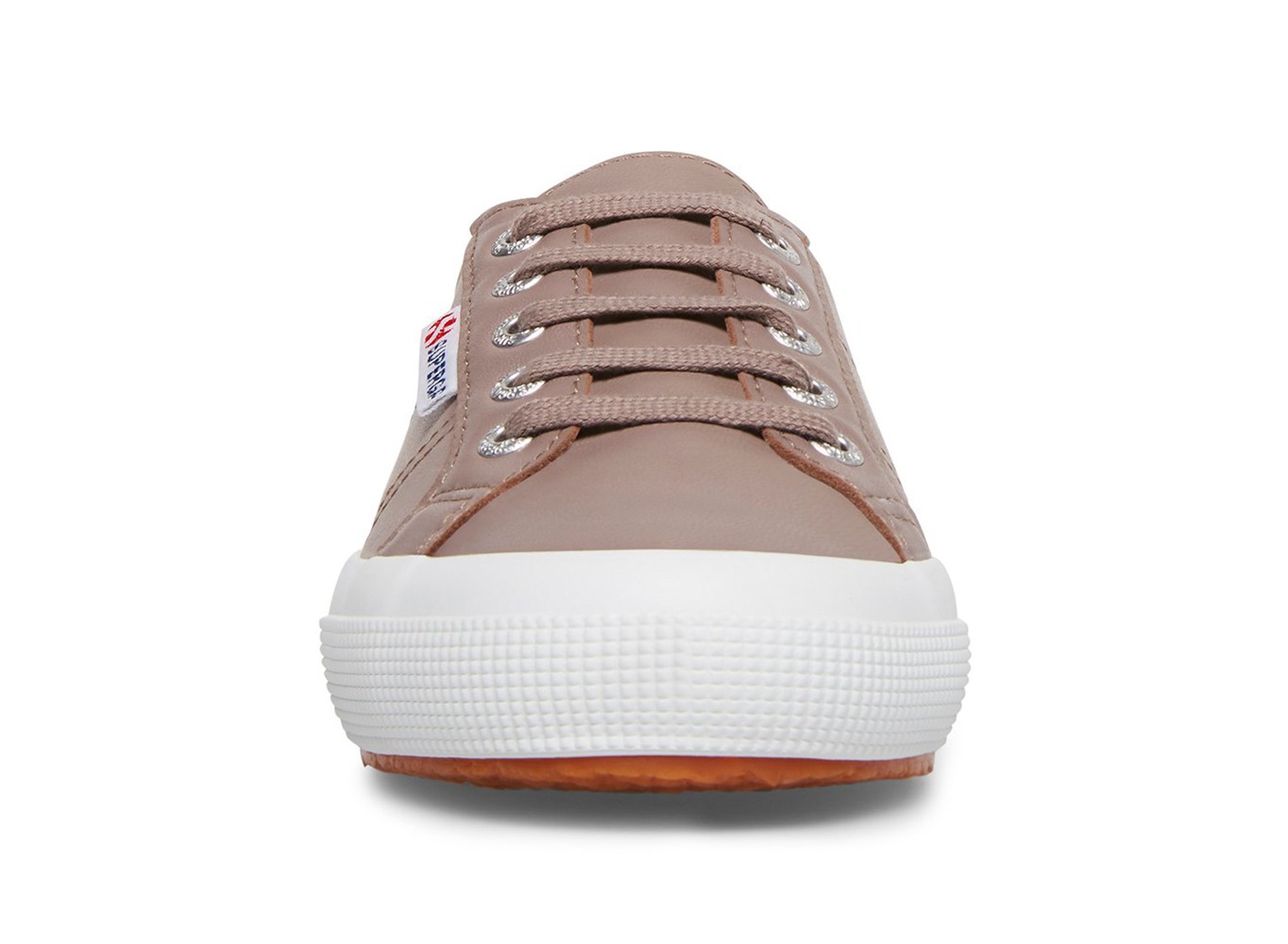 Superga Sneakers Womens - 2750 Naplngcotu Leather - Dark Grey - OGQTB0592